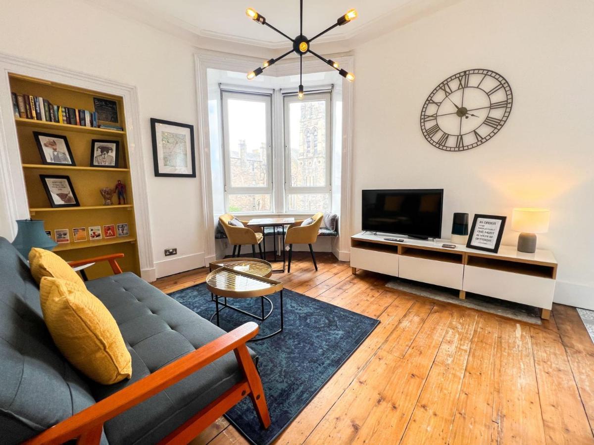 Bohemian 1Br Flat In Abbeyhill Apartment Edinburgh Exterior foto
