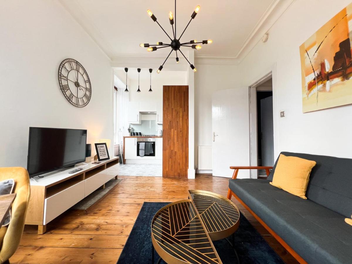 Bohemian 1Br Flat In Abbeyhill Apartment Edinburgh Exterior foto