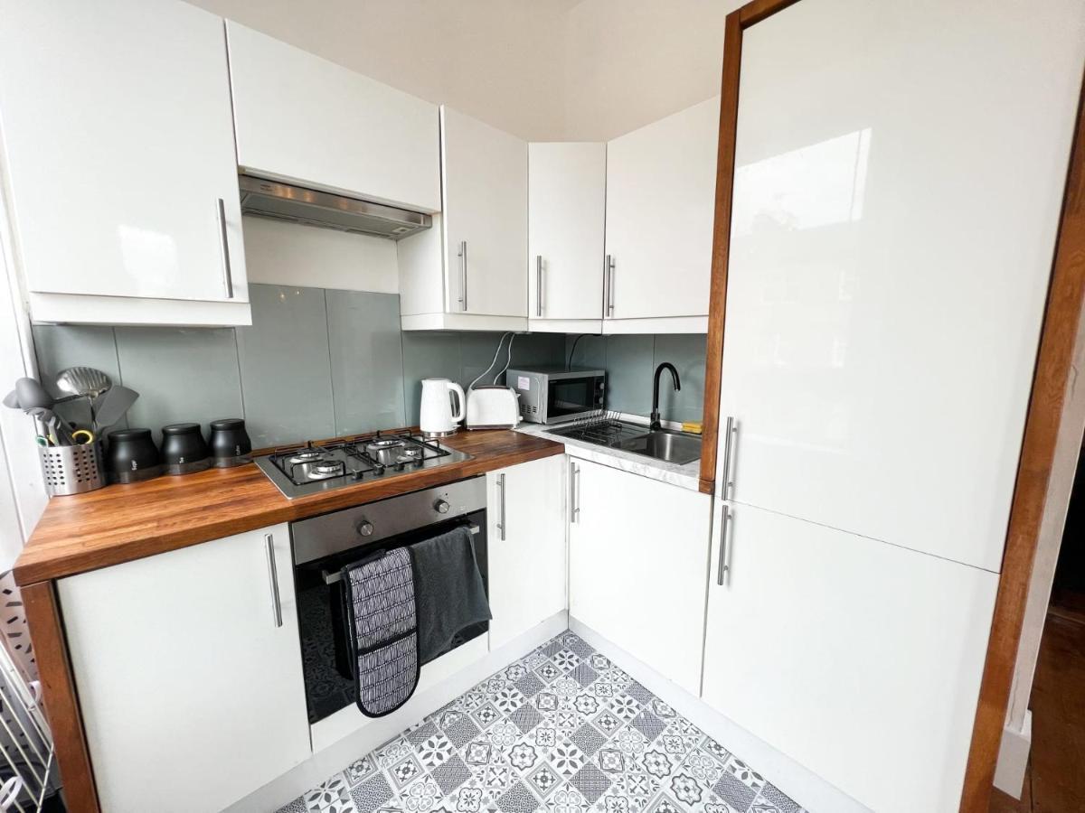 Bohemian 1Br Flat In Abbeyhill Apartment Edinburgh Exterior foto
